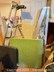 MaxSold Auction:  Aluminum Ladder, Step Ladder & 48-inch Folding Tables BS1 - Richland Township (Pennsylvania, USA) PARTNER MANAGED Moving Online Auction - Winterthur Lane