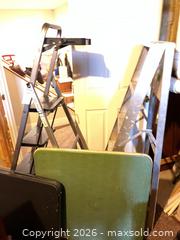 MaxSold Auction:  Aluminum Ladder, Step Ladder & 48-inch Folding Tables BS1 - Richland Township (Pennsylvania, USA) PARTNER MANAGED Moving Online Auction - Winterthur Lane