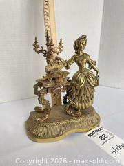 MaxSold Auction: Brass Victorian-Rococo Revival Figurine with Candelabra O - Richland Township (Pennsylvania, USA) PARTNER MANAGED Moving Online Auction - Winterthur Lane