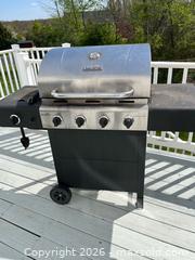 MaxSold Auction: Char-Broil Advantage 4-Burner Propane Grill - Stainless Hood OB - Richland Township (Pennsylvania, USA) PARTNER MANAGED Moving Online Auction - Winterthur Lane