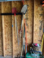 MaxSold Auction: Garden & Lawn Tool Lot with Scotts Spreader and Accessories G - Richland Township (Pennsylvania, USA) PARTNER MANAGED Moving Online Auction - Winterthur Lane