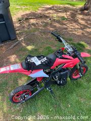 MaxSold Auction: Kids Gas Mini Pit Dirt Bike Red G - Richland Township (Pennsylvania, USA) PARTNER MANAGED Moving Online Auction - Winterthur Lane
