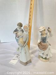 MaxSold Auction: Lladro Porcelain Figurine, Children with Sheep and Bird, 8–12 in DR - Richland Township (Pennsylvania, USA) PARTNER MANAGED Moving Online Auction - Winterthur Lane
