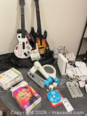 MaxSold Auction: Nintendo Wii (original) Console with Controllers & Accessories BS1 - Richland Township (Pennsylvania, USA) PARTNER MANAGED Moving Online Auction - Winterthur Lane