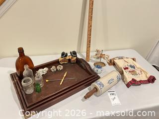 MaxSold Auction: Vintage Rustic Assorted Home Decor & Kitchenware Collection BS1 - Richland Township (Pennsylvania, USA) PARTNER MANAGED Moving Online Auction - Winterthur Lane