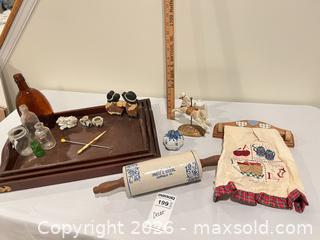 MaxSold Auction: Vintage Rustic Assorted Home Decor & Kitchenware Collection BS1 - Richland Township (Pennsylvania, USA) PARTNER MANAGED Moving Online Auction - Winterthur Lane