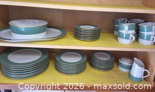 MaxSold Auction: 8 Set Formal China Dinner Set  - Toronto (Ontario, Canada) SELLER MANAGED Downsizing Online Auction - Blyth Dale Road