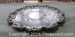 MaxSold Auction: Silver Plate -15  Inches - Toronto (Ontario, Canada) SELLER MANAGED Downsizing Online Auction - Blyth Dale Road
