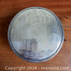 MaxSold Auction: Birks Sterling Sliver Jewelry Box With Blue Velvet Lining | 191g  - Toronto (Ontario, Canada) PARTNER MANAGED Reseller Online Auction - Crouse Road (STORAGE)