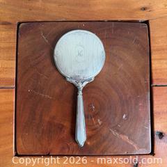 MaxSold Auction: Birks Sterling Sliver Rounded Hand Held Vanity Mirror | 149g - Toronto (Ontario, Canada) PARTNER MANAGED Reseller Online Auction - Crouse Road (STORAGE)