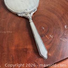 MaxSold Auction: Birks Sterling Sliver Rounded Hand Held Vanity Mirror | 149g - Toronto (Ontario, Canada) PARTNER MANAGED Reseller Online Auction - Crouse Road (STORAGE)