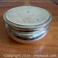 MaxSold Auction: Birks Sterling Sliver Vanity Dresser Box | 171g  - Toronto (Ontario, Canada) PARTNER MANAGED Reseller Online Auction - Crouse Road (STORAGE)