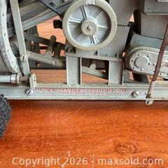MaxSold Auction: lowa Manufacturing Co. - Stone/Gravel Crusher - Possibly Salesman Sample - 1930s/1940s - Toronto (Ontario, Canada) PARTNER MANAGED Reseller Online Auction - Crouse Road (STORAGE)
