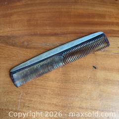 MaxSold Auction: Sterling Sliver Floweriest Engraved Hair Comb, 925R | 40g   - Toronto (Ontario, Canada) PARTNER MANAGED Reseller Online Auction - Crouse Road (STORAGE)
