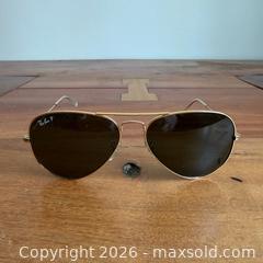 MaxSold Auction: Ray-Ban Aviator RB 3025 Sunglasses  - Toronto (Ontario, Canada) PARTNER MANAGED Reseller Online Auction - Crouse Road (STORAGE)