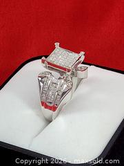 MaxSold Auction: 14K White Gold And Diamond Ring - Maxsold Signature - Discover collectibles, antiques, fine art and more