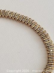 MaxSold Auction: 14K Yellow Gold And Diamond Bracelet - Maxsold Signature - Discover collectibles, antiques, fine art and more