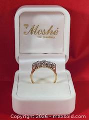 MaxSold Auction: 18K Ladies Yellow-White Gold Diamond Ring - Maxsold Signature - Discover collectibles, antiques, fine art and more