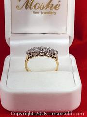 MaxSold Auction: 18K Ladies Yellow-White Gold Diamond Ring - Maxsold Signature - Discover collectibles, antiques, fine art and more
