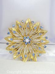 MaxSold Auction: 18K Yellow Gold And Diamond Brooch - Maxsold Signature - Discover collectibles, antiques, fine art and more