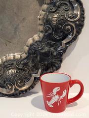 MaxSold Auction: .833 Silver Royal Portuguese Tray 3388 Grams 1900-1930. - Maxsold Signature - Discover collectibles, antiques, fine art and more