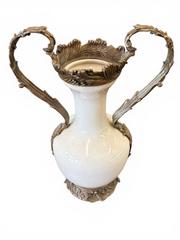 MaxSold Auction: Antique 18Th Century Blanc De Chine Gilt Bronze Ormolu Mounts 17.5” - Maxsold Signature - Discover collectibles, antiques, fine art and more
