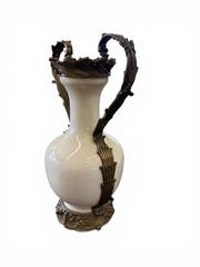 MaxSold Auction: Antique 18Th Century Blanc De Chine Gilt Bronze Ormolu Mounts 17.5” - Maxsold Signature - Discover collectibles, antiques, fine art and more