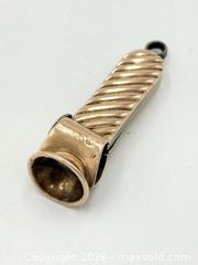 MaxSold Auction: Antique 9Ct Gold Cigar Cutter | Chester Hallmarks 1901-1902 10.96G - Maxsold Signature - Discover collectibles, antiques, fine art and more