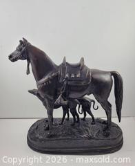 MaxSold Auction: Antique Alfred Dubucand Bronze - Maxsold Signature - Discover collectibles, antiques, fine art and more