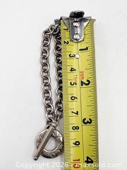 MaxSold Auction: Authentic Tiffany & Co. Toggle Bracelet In 925 Sterling Silver - Maxsold Signature - Discover collectibles, antiques, fine art and more