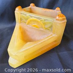 MaxSold Auction: C.1920 Signed Almeric Walter Nancy French Pate-De-Verre Art Glass Cendrier - Maxsold Signature - Discover collectibles, antiques, fine art and more