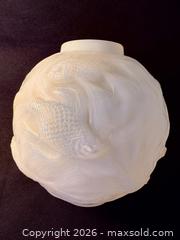 MaxSold Auction: C.1924 Rene Lalique Opaque Opalescent Formosa Art Glass Vase - Maxsold Signature - Discover collectibles, antiques, fine art and more