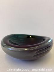 MaxSold Auction: C.1940 Alfredo Barbini Large Horizontal Striped Sfumato Bowl - Maxsold Signature - Discover collectibles, antiques, fine art and more