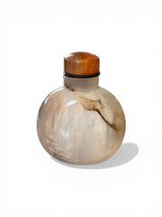 MaxSold Auction: Chinese Carved Agate Snuff Bottle - Maxsold Signature - Discover collectibles, antiques, fine art and more