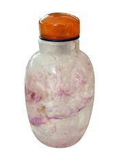 MaxSold Auction: Chinese Fluorite Carved Snuff Bottle - Maxsold Signature - Discover collectibles, antiques, fine art and more