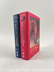 MaxSold Auction: Christopher Paolini Eragon And Eldest Signed First Editions Sold Together - Maxsold Signature - Discover collectibles, antiques, fine art and more