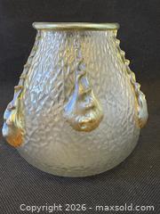 MaxSold Auction: Circa 1904 Loetz Iridescent Jugendstil Art Glass Nautilus Vase - Maxsold Signature - Discover collectibles, antiques, fine art and more