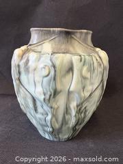 MaxSold Auction: Circa 1910 Eugene Baudin Monaco Art Nouveau Pottery Butterfly Vase - Maxsold Signature - Discover collectibles, antiques, fine art and more