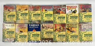MaxSold Auction: Collection Of The Tarzan Novels By Edgar Rice Burroughs. 14 Sold Together In Dust Jackets - Maxsold Signature - Discover collectibles, antiques, fine art and more