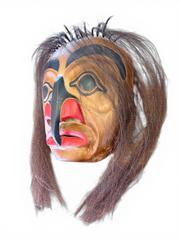 MaxSold Auction: First Nations Northwest Coast Haida Portrait Mask - Maxsold Signature - Discover collectibles, antiques, fine art and more