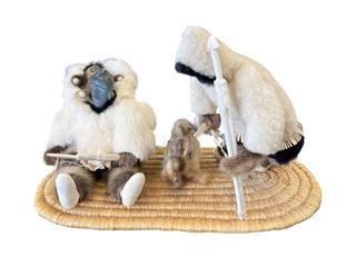 MaxSold Auction: Inuit Art Doll Soap Stone Diorama  - Maxsold Signature - Discover collectibles, antiques, fine art and more