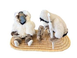 MaxSold Auction: Inuit Art Doll Soap Stone Diorama  - Maxsold Signature - Discover collectibles, antiques, fine art and more