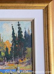 MaxSold Auction: J. W. Beatty Oil Landscape Painting "On Joe Creek" Algonquin Park - Maxsold Signature - Discover collectibles, antiques, fine art and more