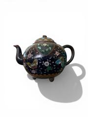 MaxSold Auction: Japanese Meiji Period Cloisonné Teapot - Maxsold Signature - Discover collectibles, antiques, fine art and more