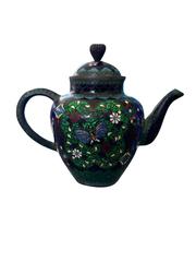 MaxSold Auction: Japanese Meiji Period Cloisonne Teapot - Maxsold Signature - Discover collectibles, antiques, fine art and more