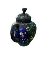 MaxSold Auction: Japanese Meiji Period Cloisonne Teapot - Maxsold Signature - Discover collectibles, antiques, fine art and more