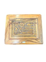 MaxSold Auction: Jerusalem Olive Wood Late 19Th Century Jewelry Box - Maxsold Signature - Discover collectibles, antiques, fine art and more