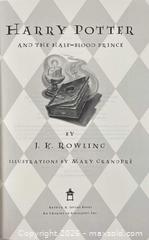 MaxSold Auction: J.K Rowling Harry Potter And The Half-Blood Prince First Edition 2005 - Maxsold Signature - Discover collectibles, antiques, fine art and more