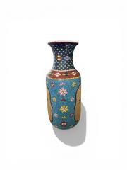 MaxSold Auction: Large Japanese Porcelain Cloisonne Style Vase - Maxsold Signature - Discover collectibles, antiques, fine art and more
