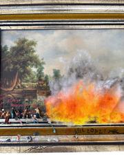 MaxSold Auction: Lushsux - Original Street Art Painting - Maxsold Signature - Discover collectibles, antiques, fine art and more